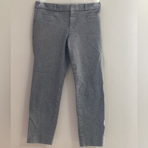 Banana Republic Sloan 4P gray petite trousers dress pants